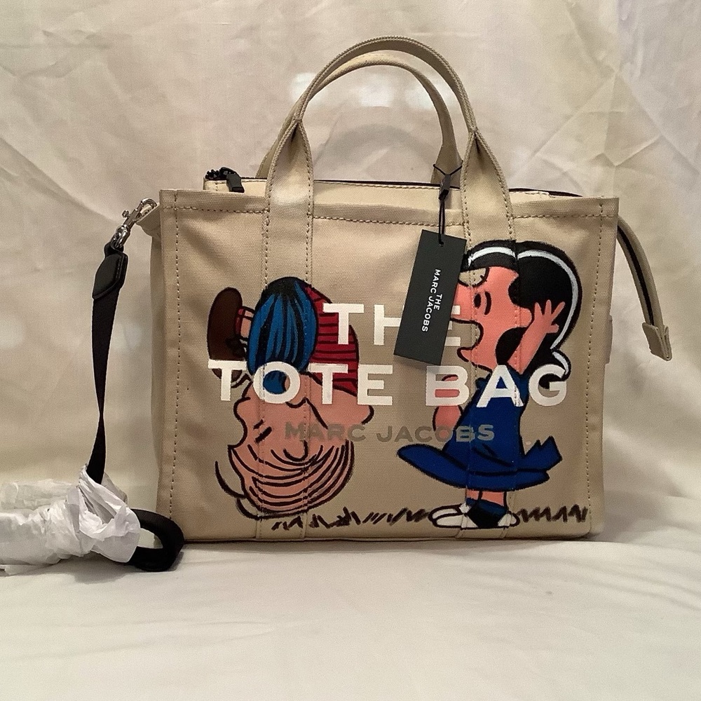 ‘Linus & Lucy Van Pelt’  Marc Jacobs the Tote bag